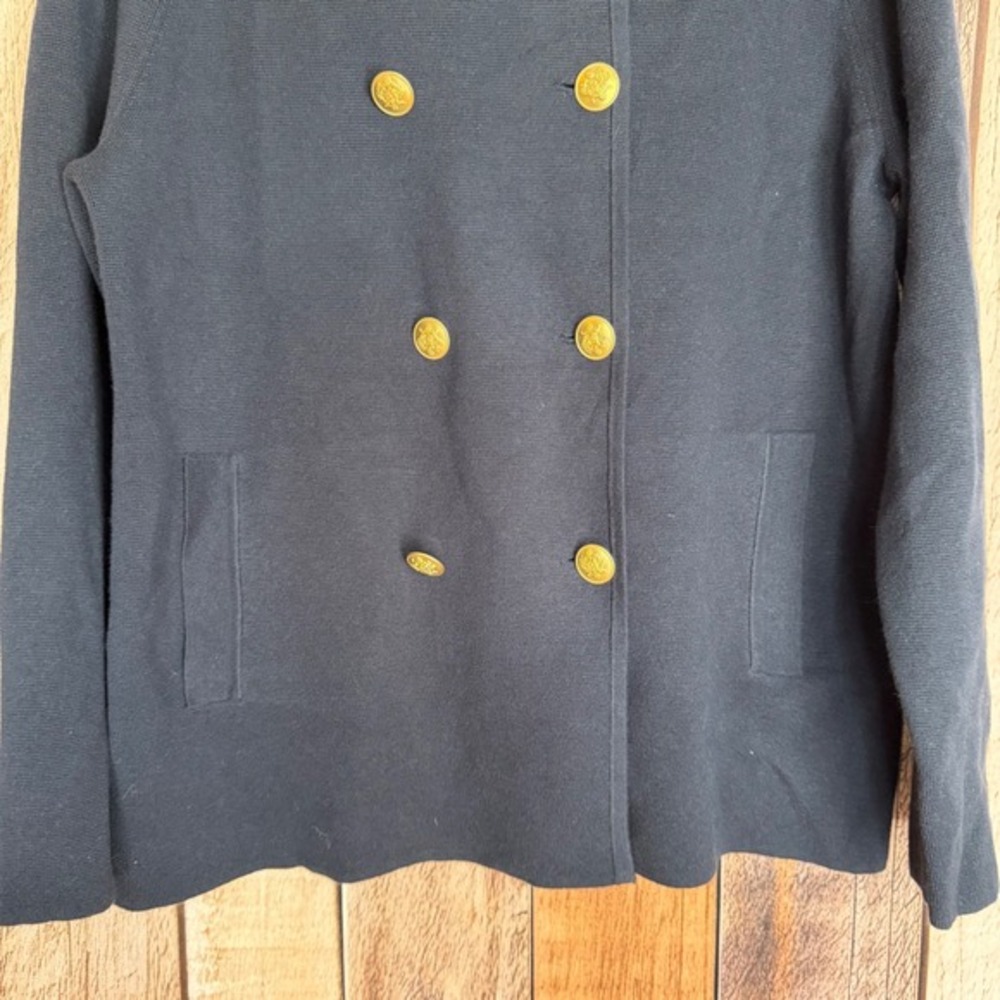 J.Crew Warwick Sweater Blazer Wool Blend Classic Academia Timeless Medium NWT - Picture 3 of 9
